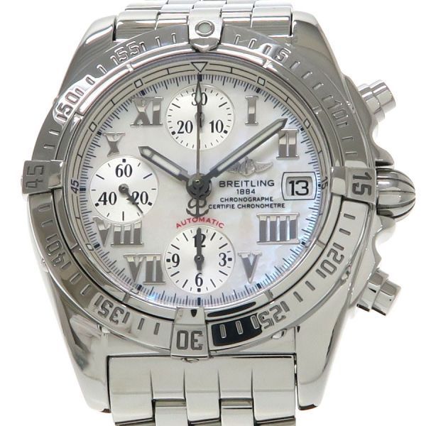 ブライトリング クロノコックピット 38mm A13358 メンズ 腕時計【Aランク】【中古】