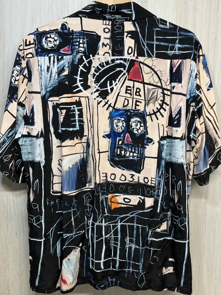 WACKO MARIA JEAN-MICHEL BASQUIAT / S/S HAWAIIAN SHIRT 半袖 開襟