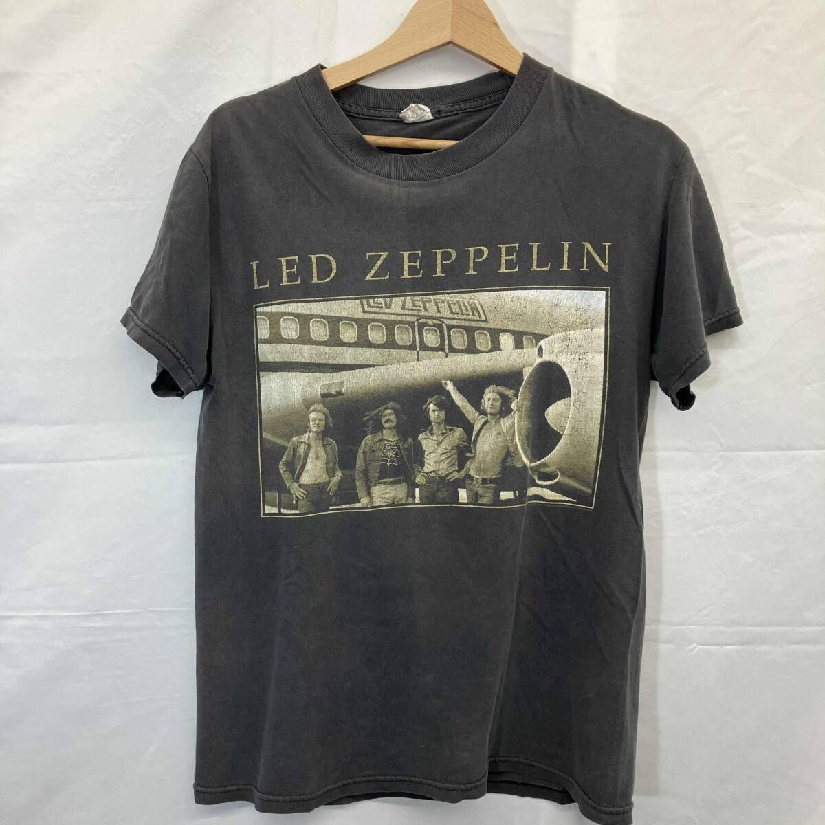 LED ZEPPELIN / レッド・ツェッペリン / 半袖tシャツ / 00s / STAR SHIP / バンドT / グレー / Sサイズ
