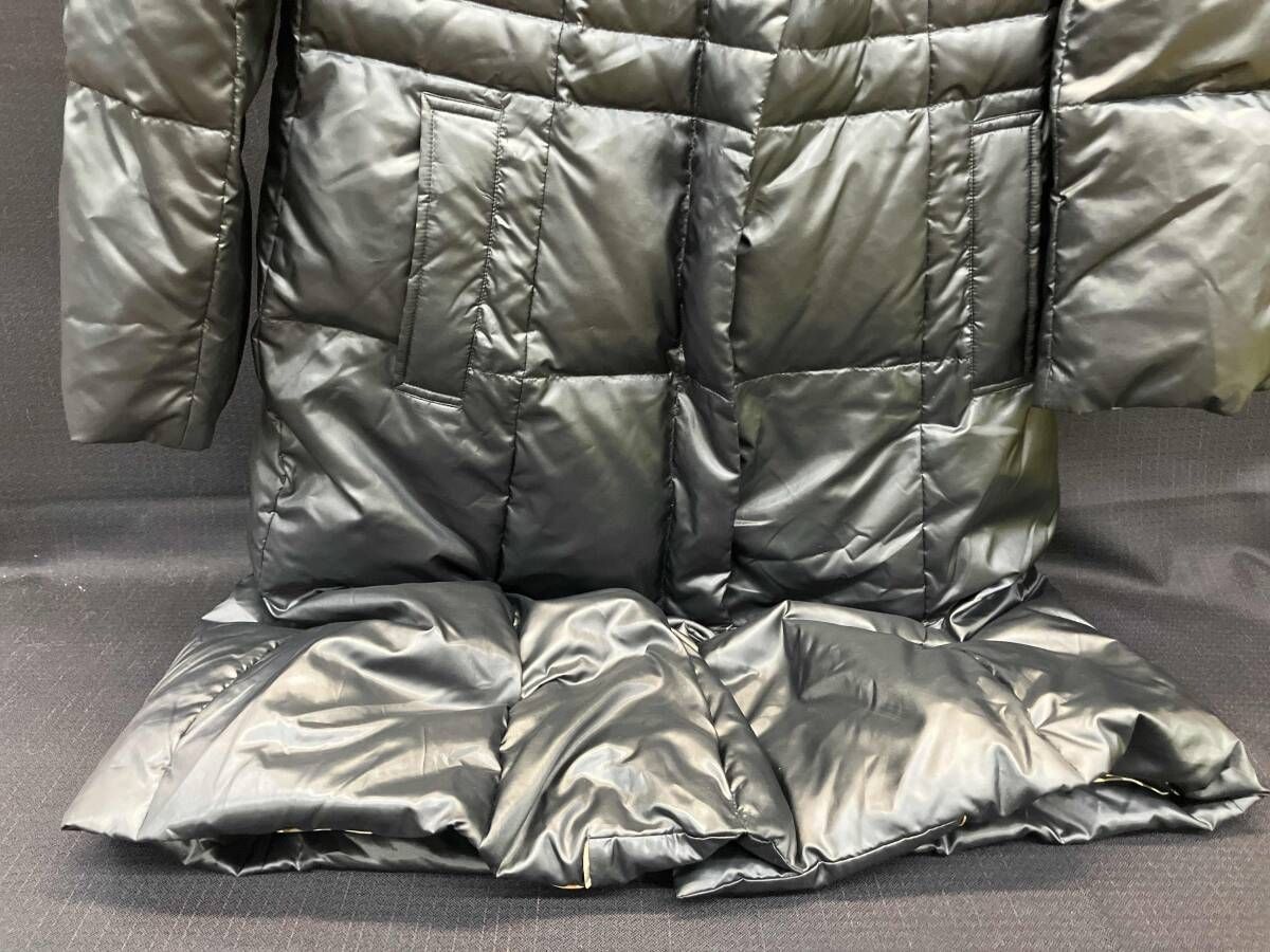 ダックス DAKS フード付き　ダウンコート 40 L グレー 撥水 日本製 DAKS ダックス ダウンコート 11-881891 サイズ40 L ブラック - メルカリ