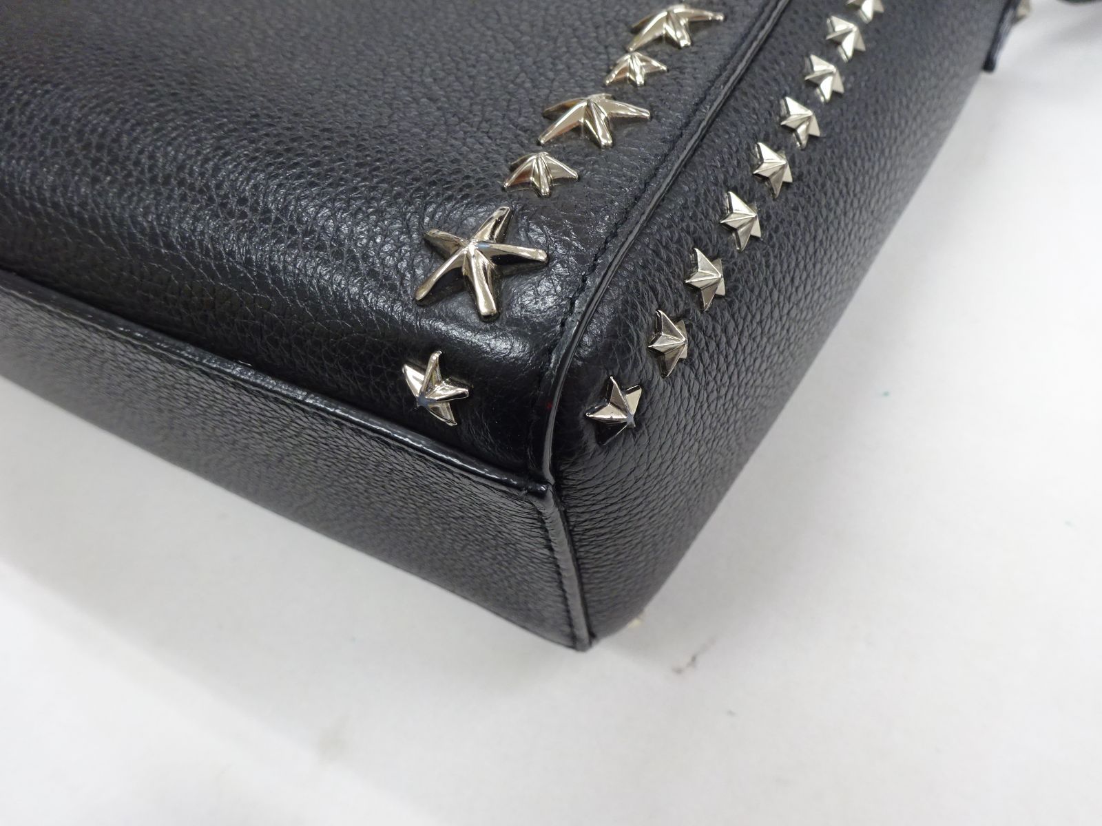 JIMMY CHOO ジミーチュウ ペガシ 2WAY ミニ ショルダーバッグ スター 