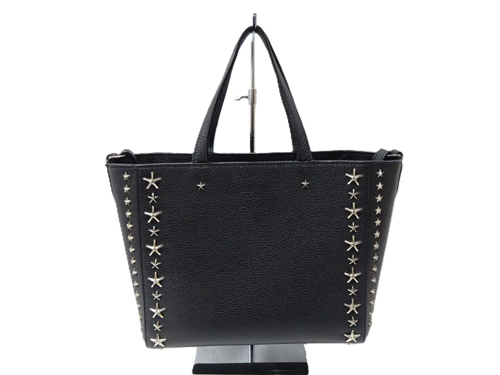 JIMMY CHOO ジミーチュウ ペガシ 2WAY ミニ ショルダーバッグ スター