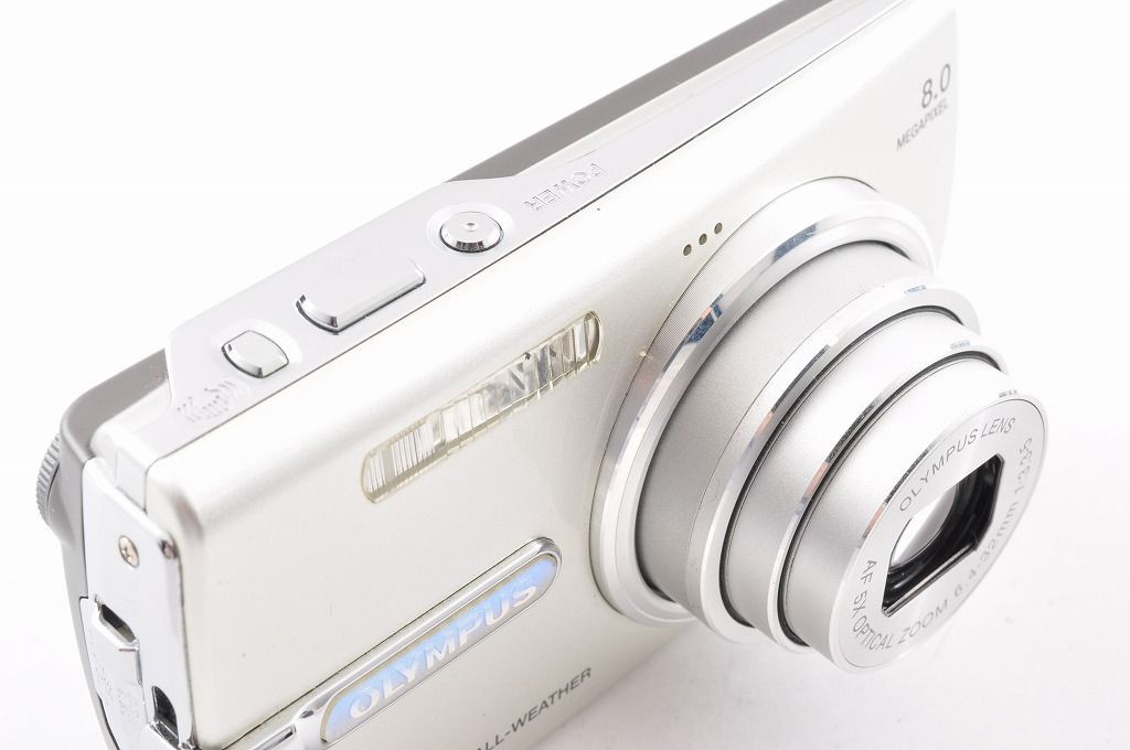 美品｜OLYMPUS μ830 シルバー｜元箱付き】OLYMPUS μ830 シルバー