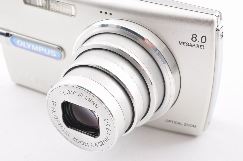 美品｜OLYMPUS μ830 シルバー｜元箱付き】OLYMPUS μ830 シルバー