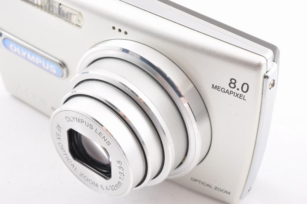 美品｜OLYMPUS μ830 シルバー｜元箱付き】OLYMPUS μ830 シルバー