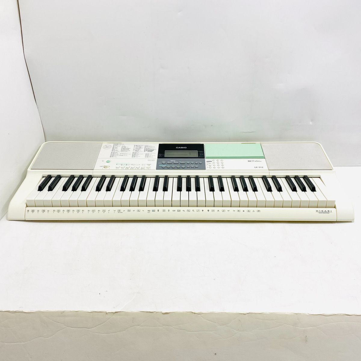 出音良好♪ CASIO カシオ 光ナビゲーションキーボード LK-512 初心者