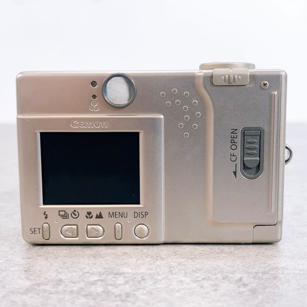 H-1394 Canon IXY DIGITAL 200 PC1012 シルバー ジャンク品 コンパクト