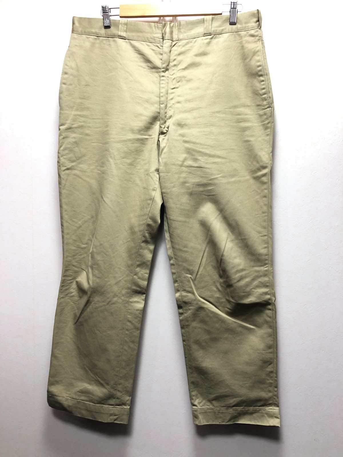 045081 U.S.ARMY チノパン 36 パンツ U.T.8.2 OZ KHAKI TROUSERS 100-70-C-0440 TYPE Ⅰ CLASS 1 RAPIDジップ 8405-163-8711 ベージュ 11,250円