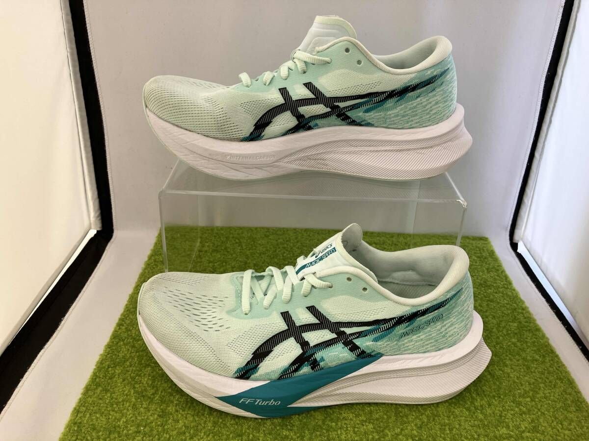 asics MAGIC SPEED 4 アシックス マジックスピード ランニングシューズ SOOTHING SEA BLACK 1011B875 25.5cm