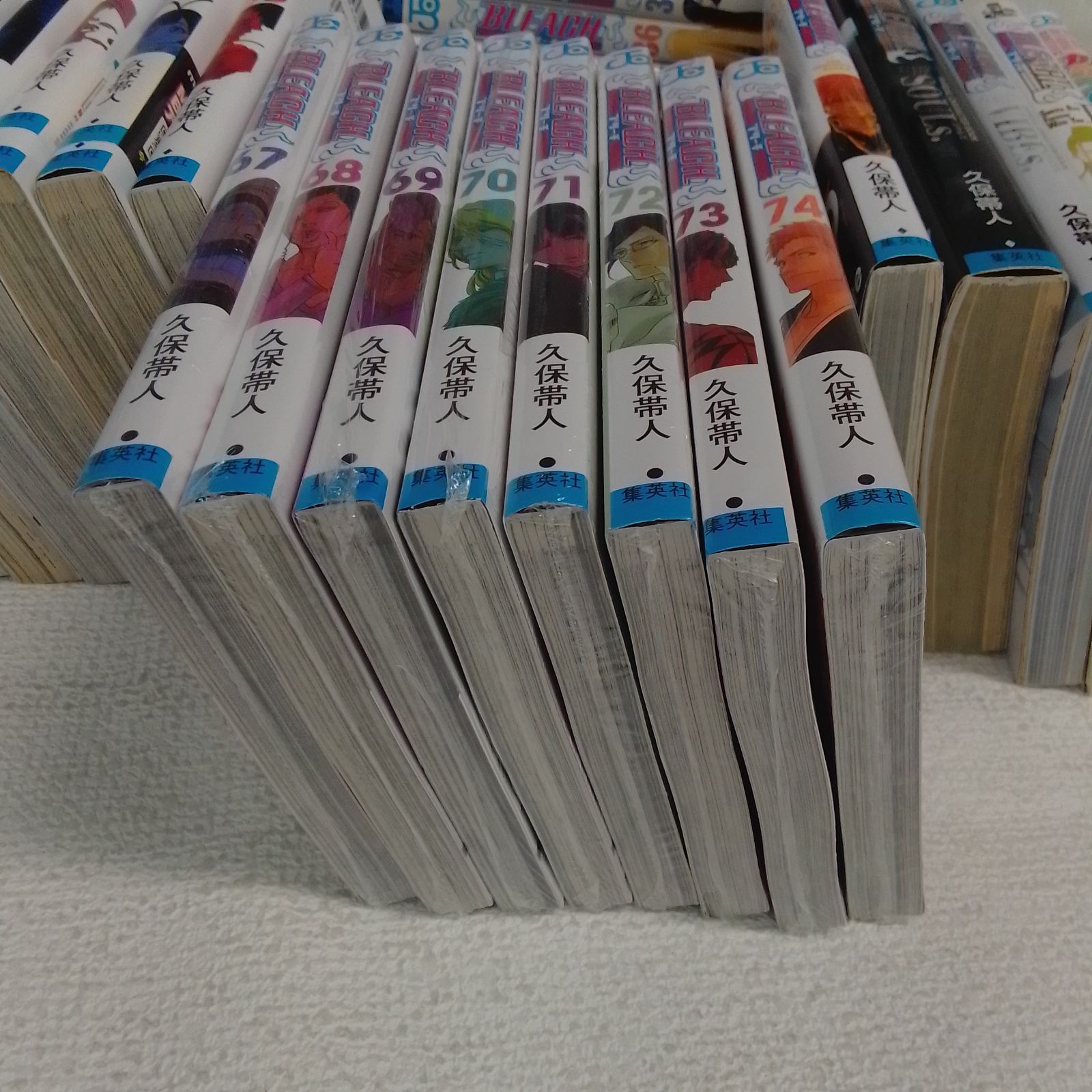 ☆②【未開封あり】BLEACH ブリーチ 1～74巻 コミック全巻＋関連本5冊