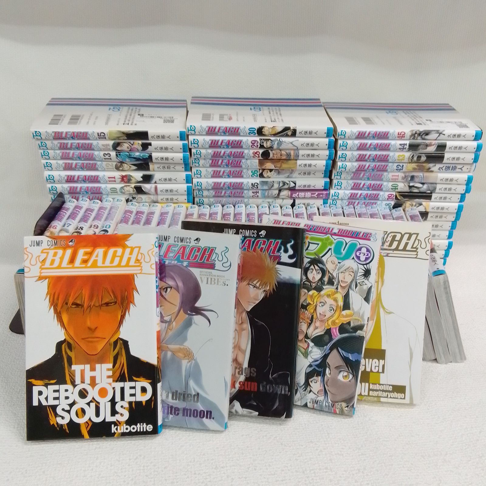 ☆②【未開封あり】BLEACH ブリーチ 1～74巻 コミック全巻＋関連本5冊