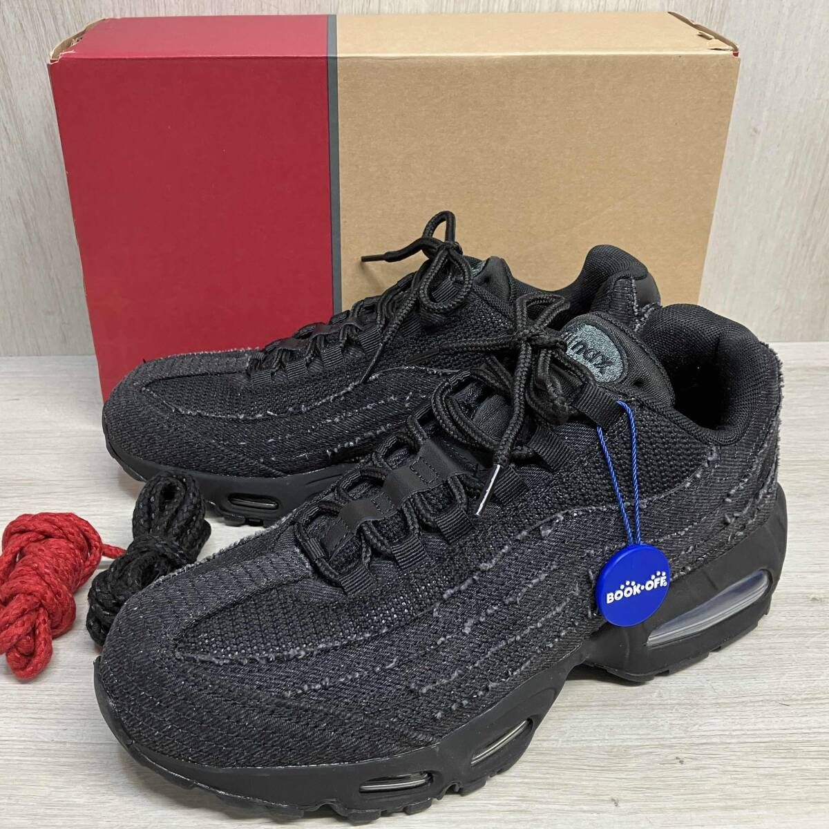 靴 Levi's Nike Air Max 95 Denim Black 26.5 NIKE × Levi's Air Max 95 OG 'Denim Black' スニーカー ナイキ