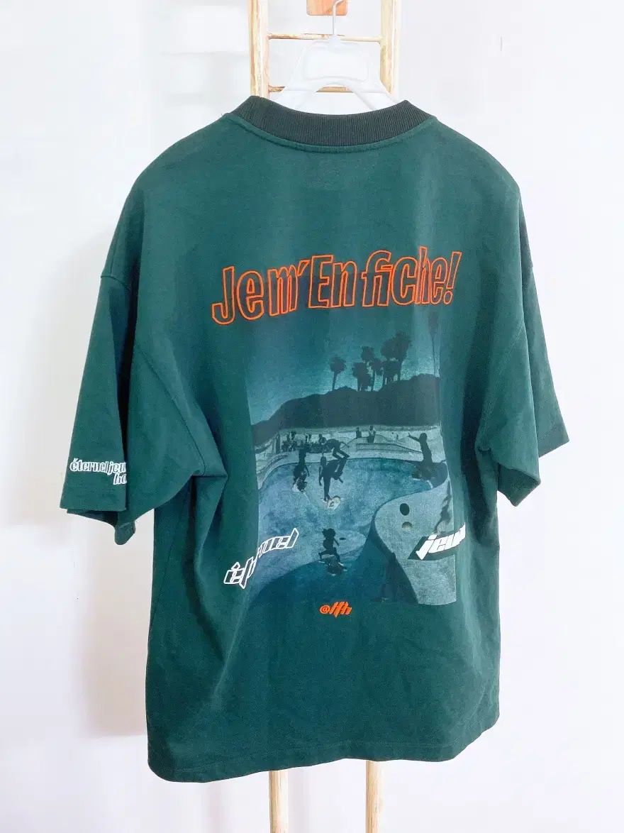 몽빈티지(95) TIME タイムオム オム メンズ ラウンドネック 半袖Tシャツ