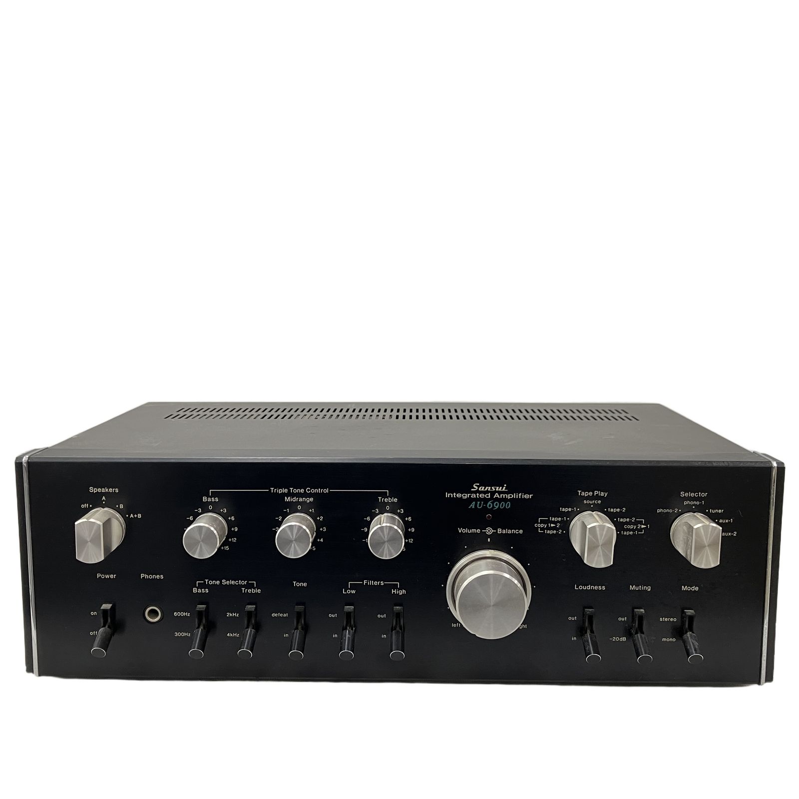 SANSUI AU-6900 プリメインアンプ 音響 オーディオ サンスイ 中古