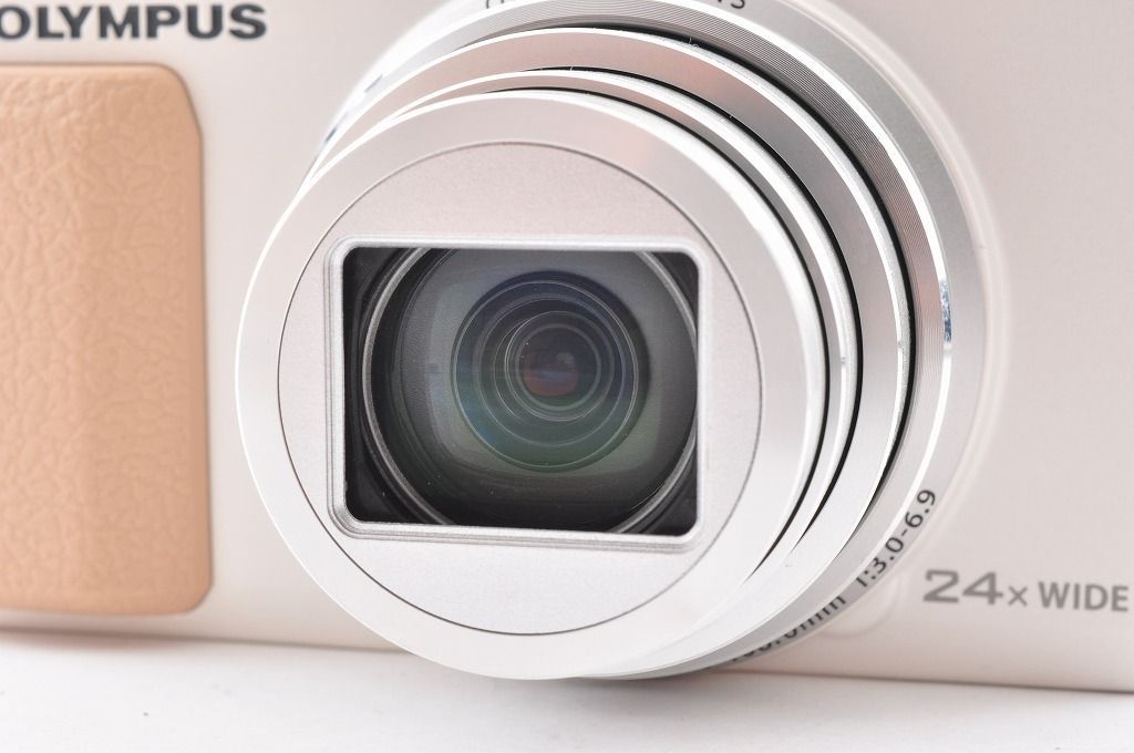 2ヶ月保証付き】OLYMPUS オリンパス STYLUS SH-60 ホワイト 24倍ズーム