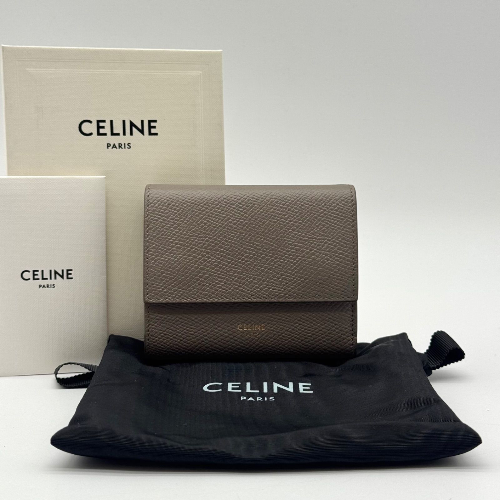 極美品✨CELINE セリーヌ 財布 スモールトリフォールドウォレット 