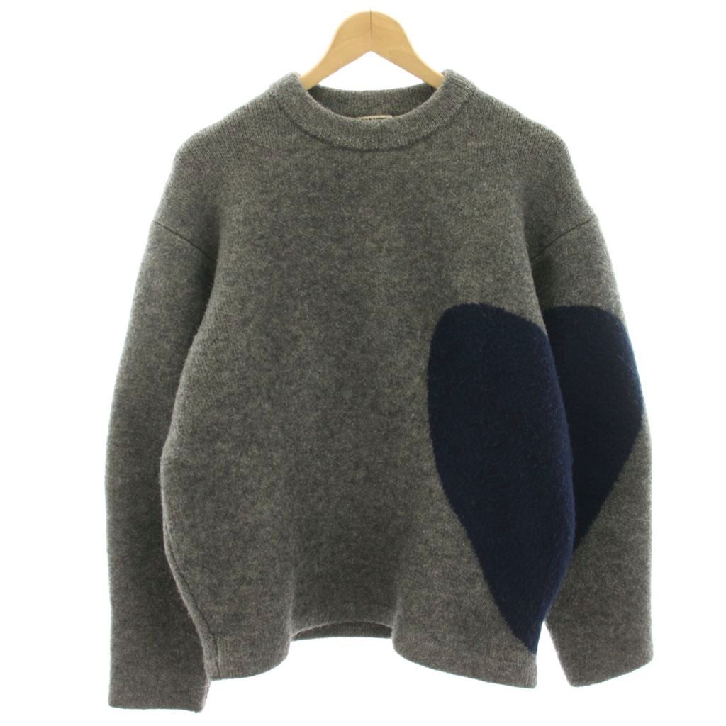 ンニット NKNIT クルーネックハートニットプルオーバー セーター 長袖 ンニット NKNIT クルーネックハートニットプルオーバー セーター 長袖