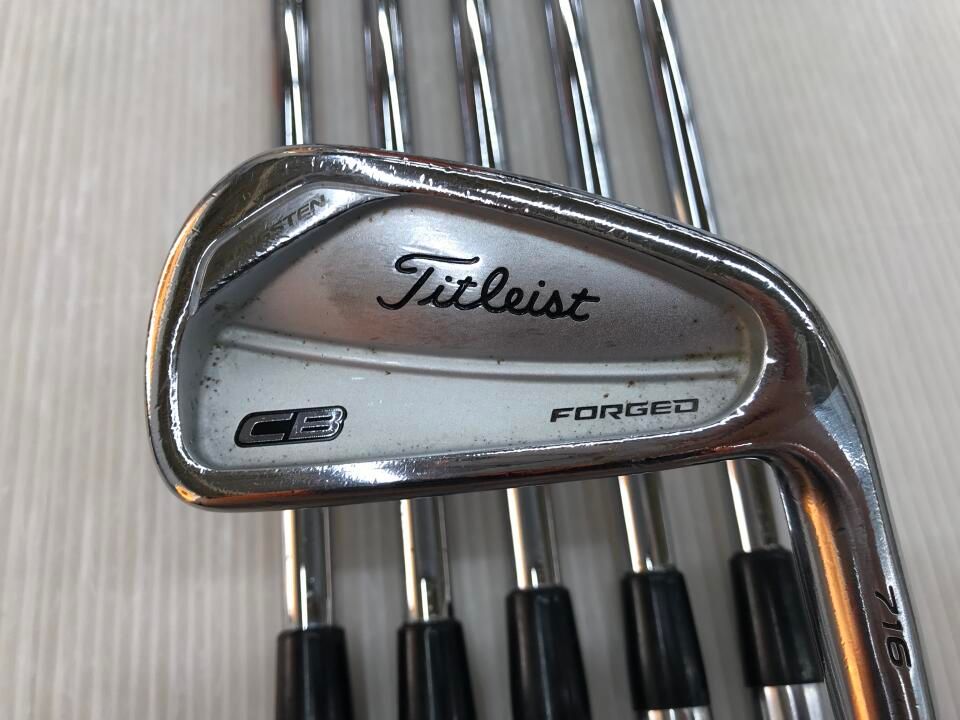 タイトリスト　CB 716　ダイナミックゴールド AMT　S200フレックス　アイアンセット　中古　ゴルフドゥ！成田美郷台店【最短即日発送】