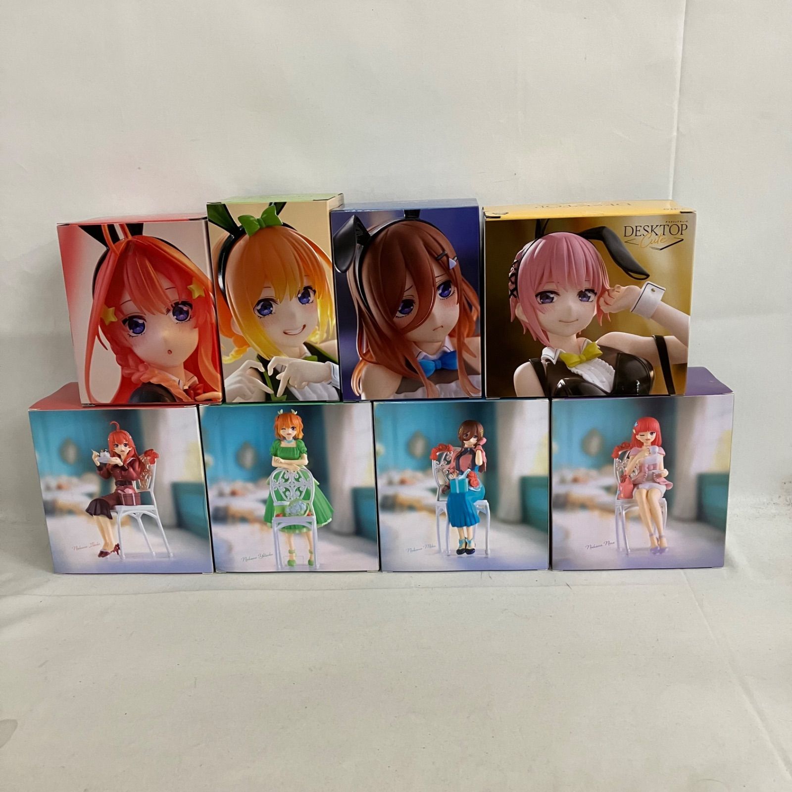 未開封 五等分の花嫁 Desktop Cute バニー プレミアムフィギュア 8個