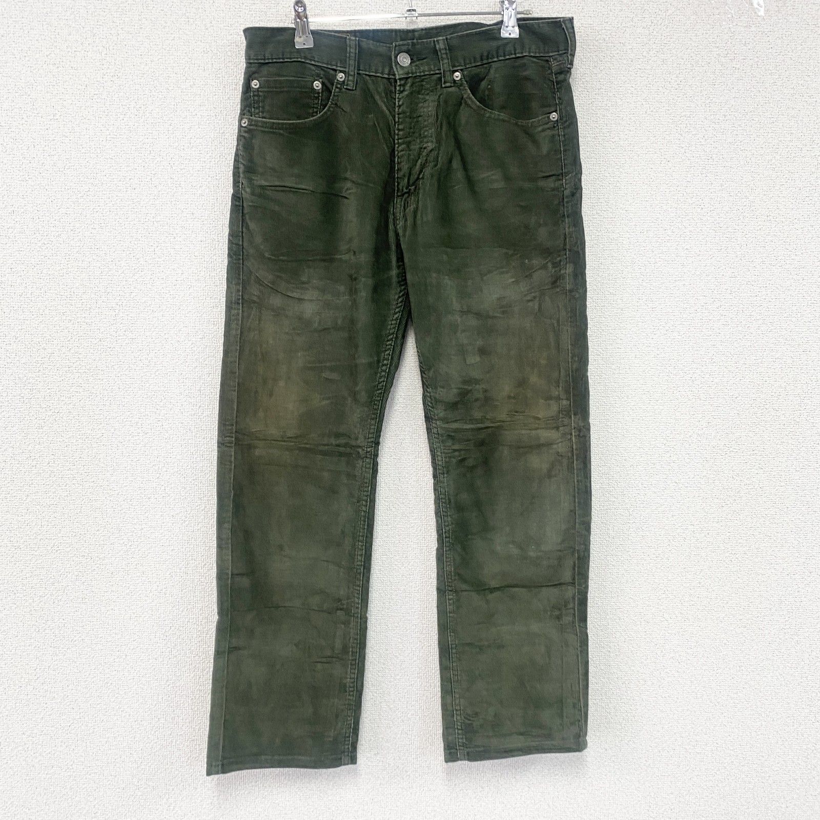Levi's リーバイス 505 コーデュロイパンツ ジップフライ カーキ Levi's リーバイス 505 コーデュロイパンツ ジップフライ カーキ