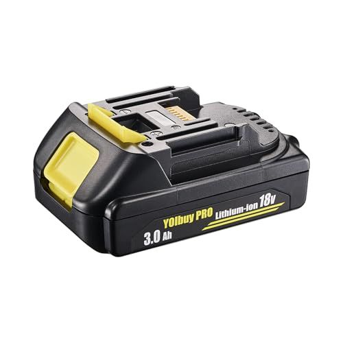 YOIbuy PRO 18V 薄型 リチウムイオンバッテリー 3.0Ah MKT 18V互換 全保護基板 最大放電電流45A 国内正規品 BL1830B (1)ｍａ