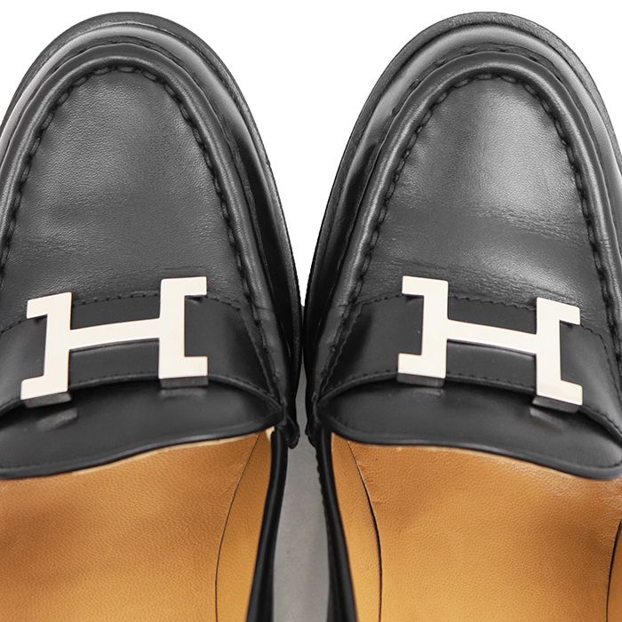 美品】HERMES エルメス モカシン ドーフィン70 サイズ 37 1/2