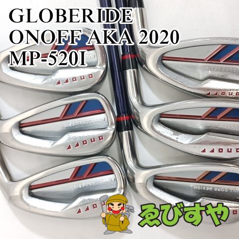 入間■【中古】 アイアンセット グローブライド(ダイワ) ONOFF AKA 2020 6本(5-9 P) MP-520I R 25[3589]