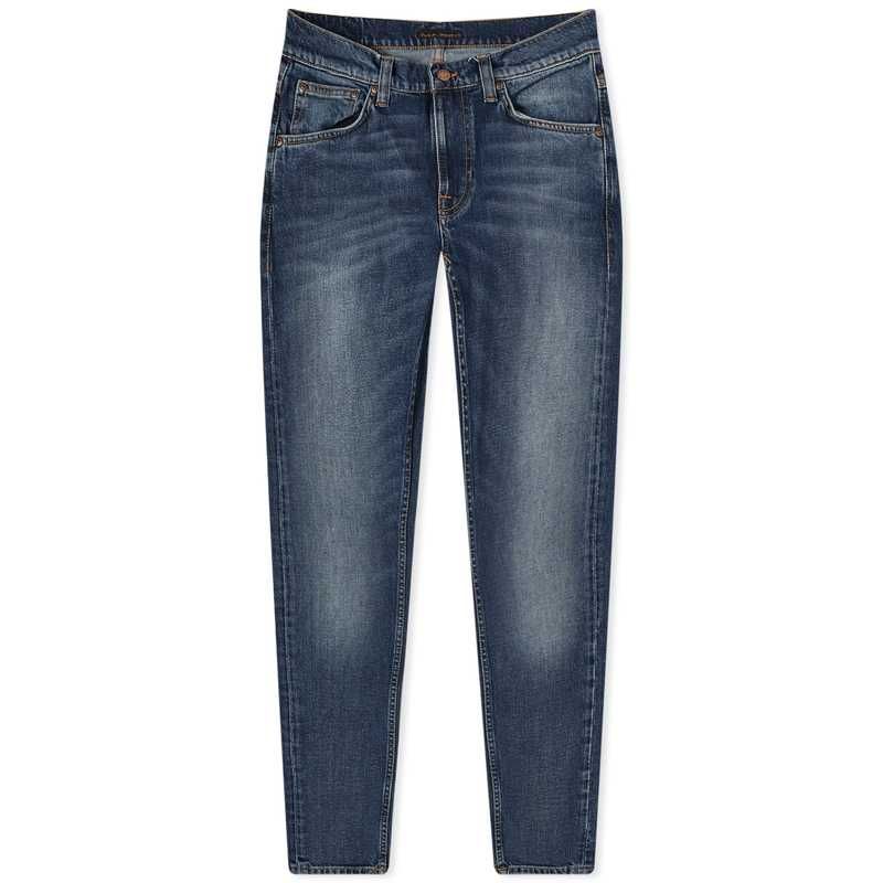ヌーディージーンズ メンズ ボトムス デニムパンツ Nudie Jeans Co Nudie Lean Dean Jean Troubled Sea