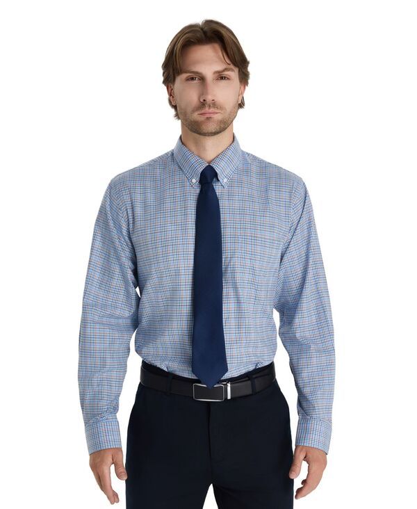 クラブルーム メンズ トップス シャツ Club Room Mens Fashion Poplin Henry Shirt Blue Placid ブルー