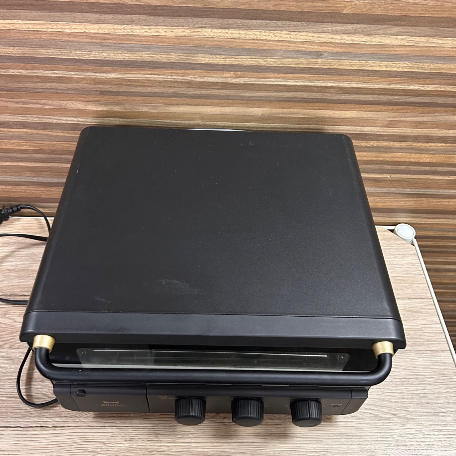BRUNO スチーム&ベイク トースター ブラック 黒 BOE-067 - メルカリ BRUNO スチーム&ベイク トースター ブラック 黒 BOE-067 - メルカリ