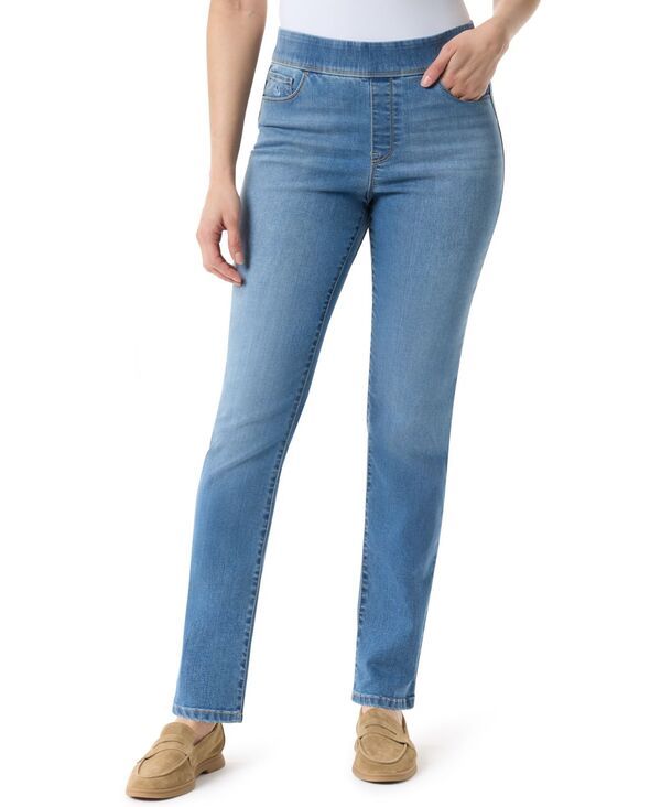 グロリアバンデービルト レディース ボトムス デニムパンツ ジーンズ Gloria Vanderbilt Womens Amanda HighRise Straight PullOn Jeans Autry