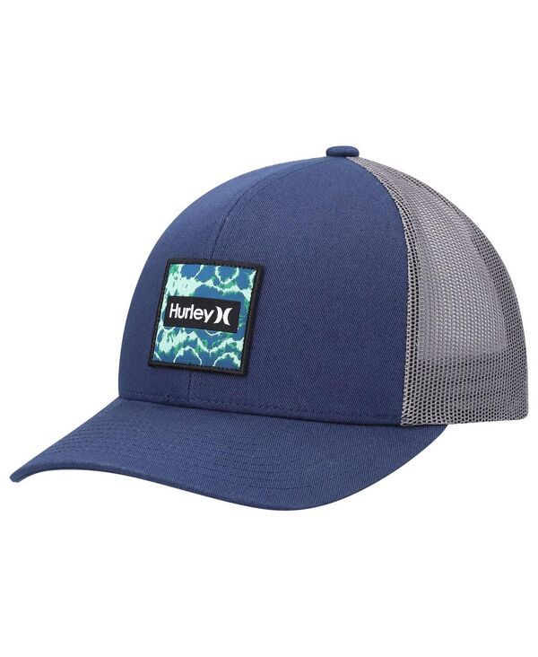 ハーレー メンズ アクセサリー 帽子 Hurley Mens Navy Seacliff Trucker Snapback Hat Navy ネイビー