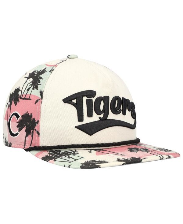 ニューエラ メンズ アクセサリー 帽子 New Era Mens Cream Clemson Tigers High Tide Golfer Snapback Hat Cream クリーム
