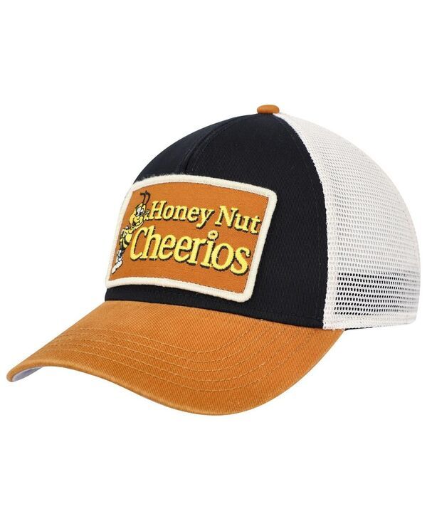 アメリカンニードル メンズ アクセサリー 帽子 American Needle Mens Black Cream Cheerios Valin Trucker Snapback Hat Black Cream クリーム