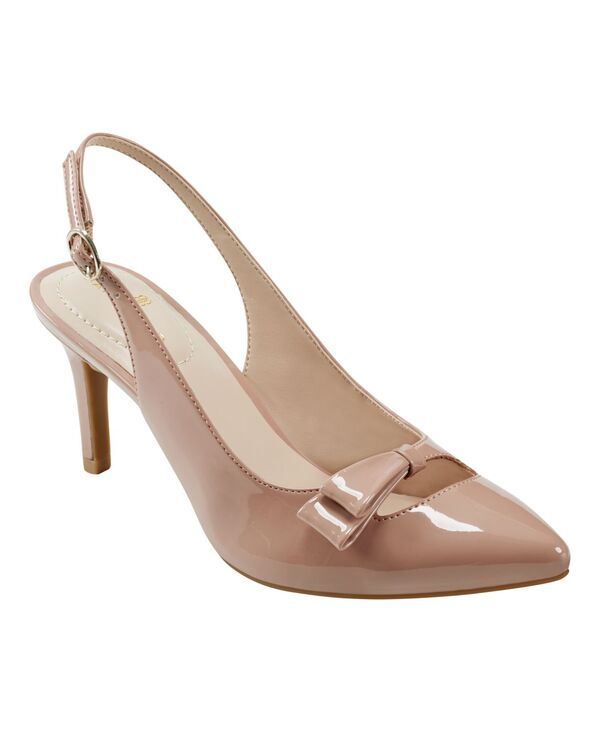 バンドリーノ レディース シューズ パンプス ヒール Bandolino Womens Gelli Bow Detail Slim Heel Dress Pumps Blush Patent ブラッシュ