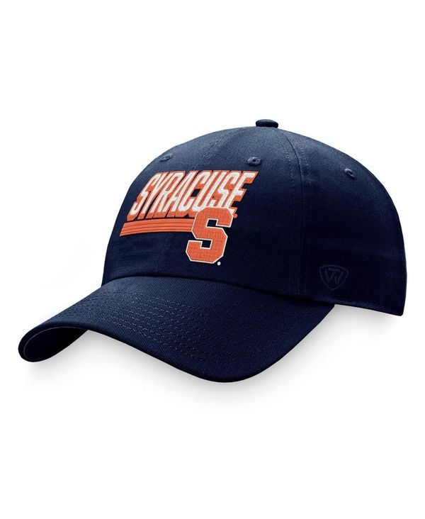 トップオブザワールド メンズ アクセサリー 帽子 Top of the World Mens Navy Syracuse Orange Slice Adjustable Hat Navy ネイビー