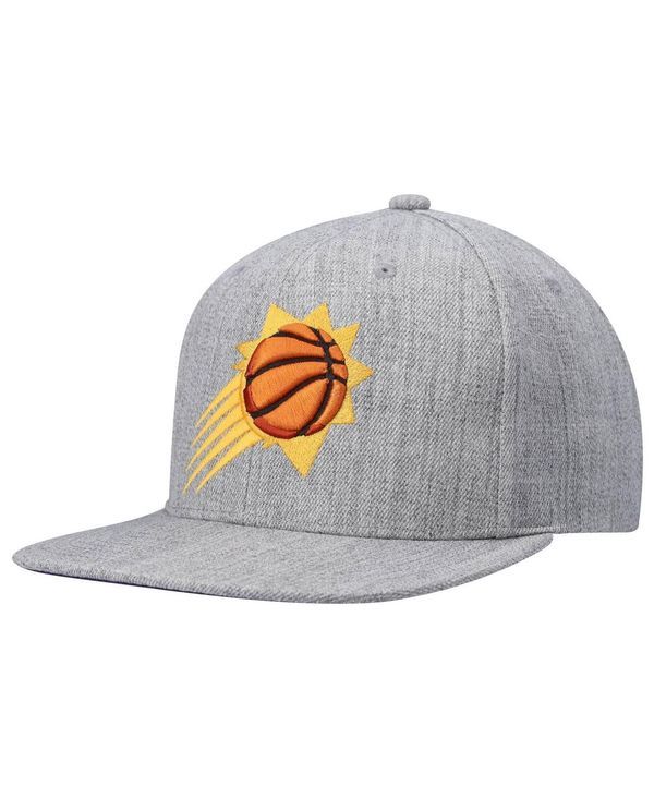 ミッチェルネス メンズ アクセサリー 帽子 Mitchell Ness Mens Heathered Gray Phoenix Suns 20 Snapback Hat Heathered Gray グレー