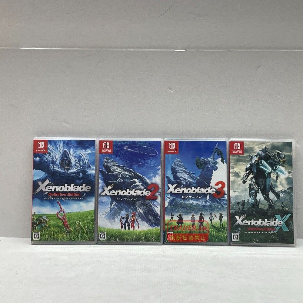01w-6774 ○ Nintendo Switch ニンテンドースイッチソフト 4点