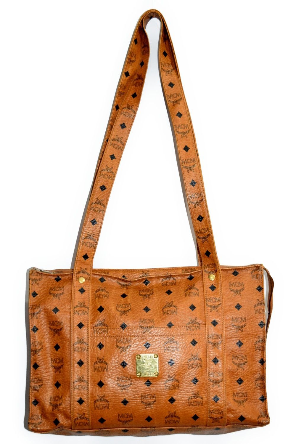 MCM/エムシーエムロゴグラムレザートートバッグ の商品写真