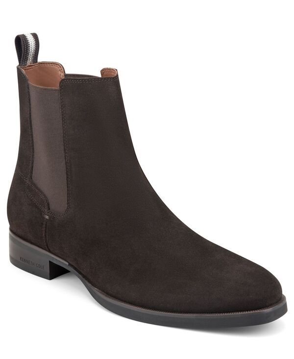 ケネスコール メンズ シューズ スリッポン・ローファー ブーツ Kenneth Cole New York Mens Raymond Casual SlipOn Boot Light Brown Suede ブラウン