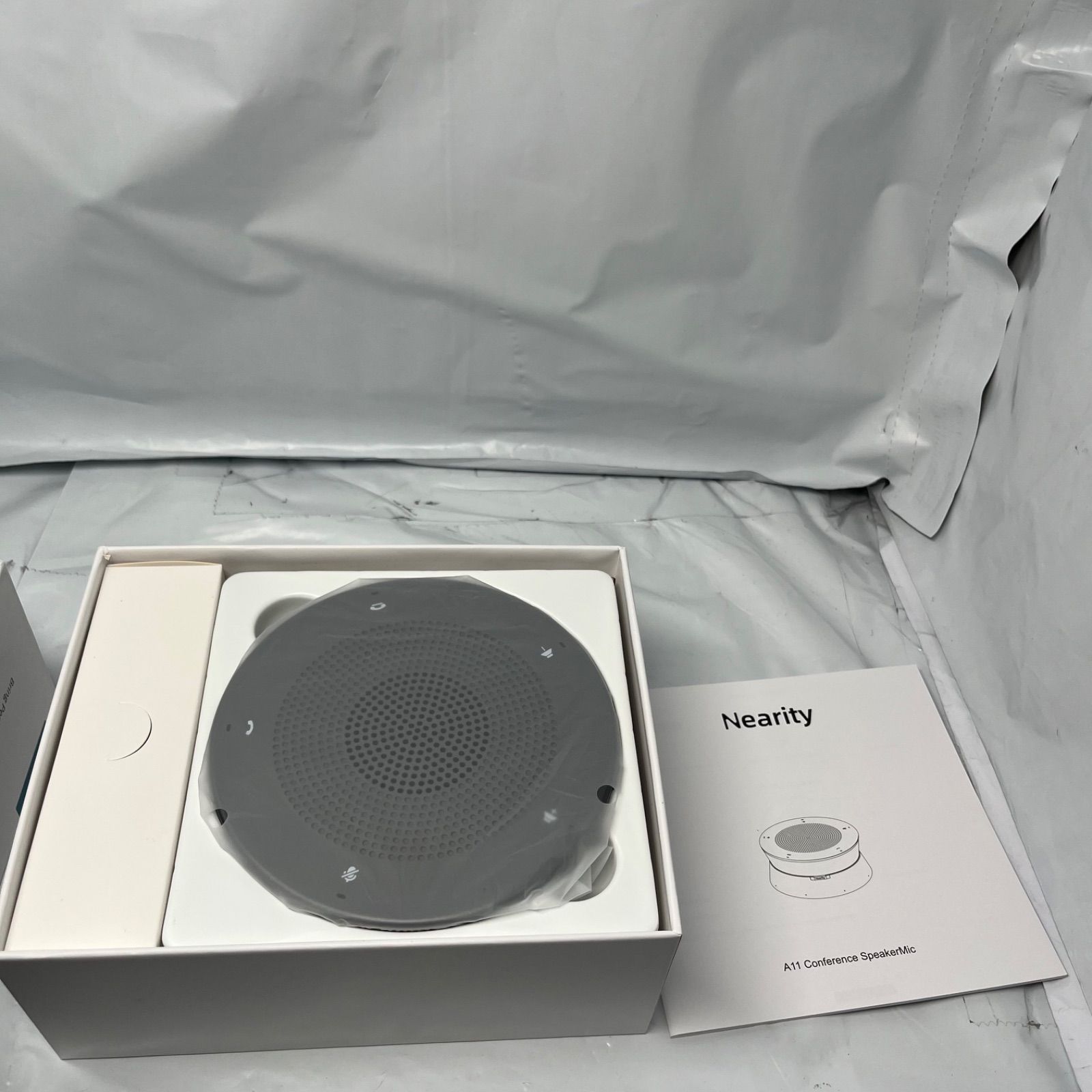 NEARITY マイクスピーカー 会議用 スピーカーフォン 有線 大人数向け