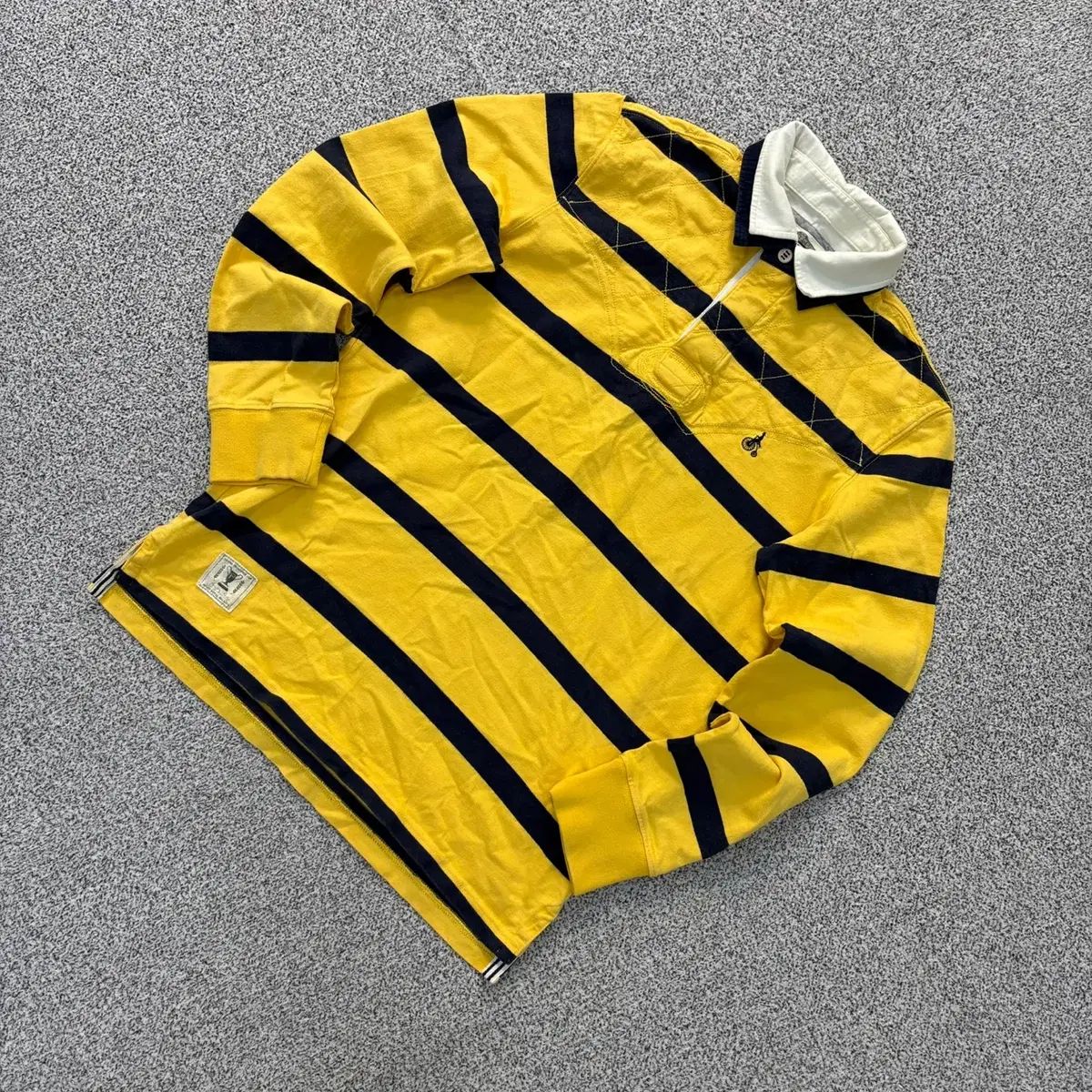 100 ビーンポール 長袖 ストライプ カラーTシャツ 0511J