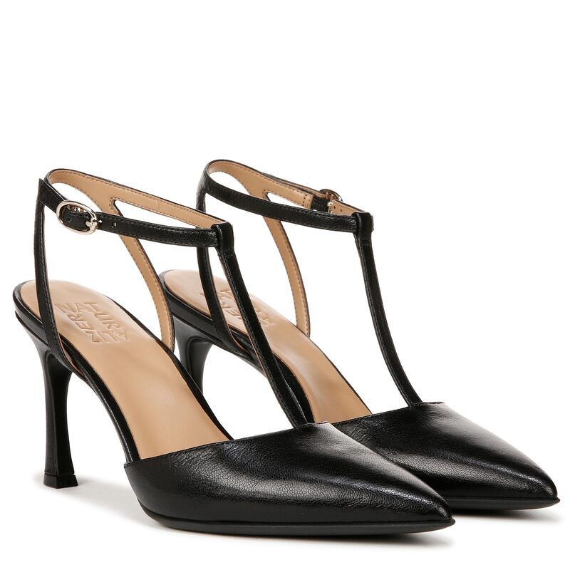 ナチュライザー レディース シューズ ヒール Naturalizer Astrid Black Leather ブラック