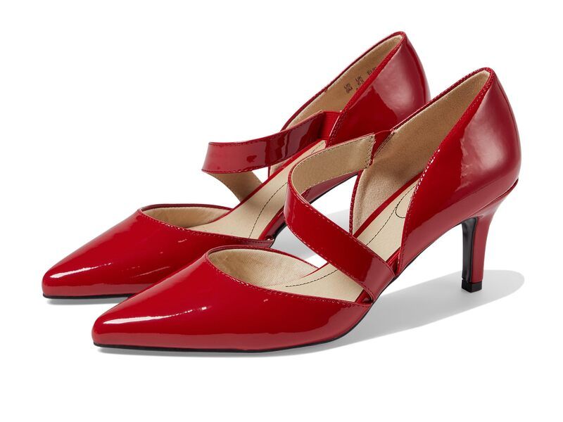 ライフストライド レディース シューズ ヒール LifeStride Suki Fired Patent レッド