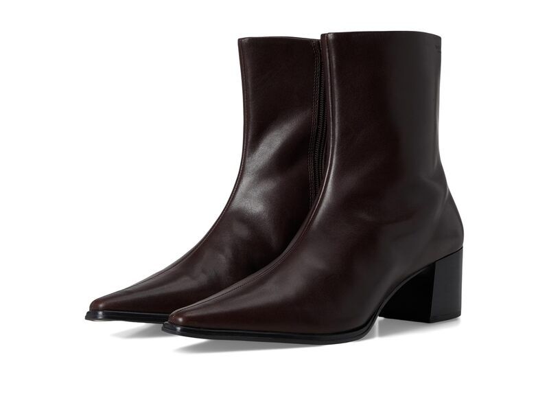 ヴァガボンド レディース シューズ ヒール ブーツ レザー Vagabond Shoemakers Giselle Leather Bootie Chocolate チョコレート