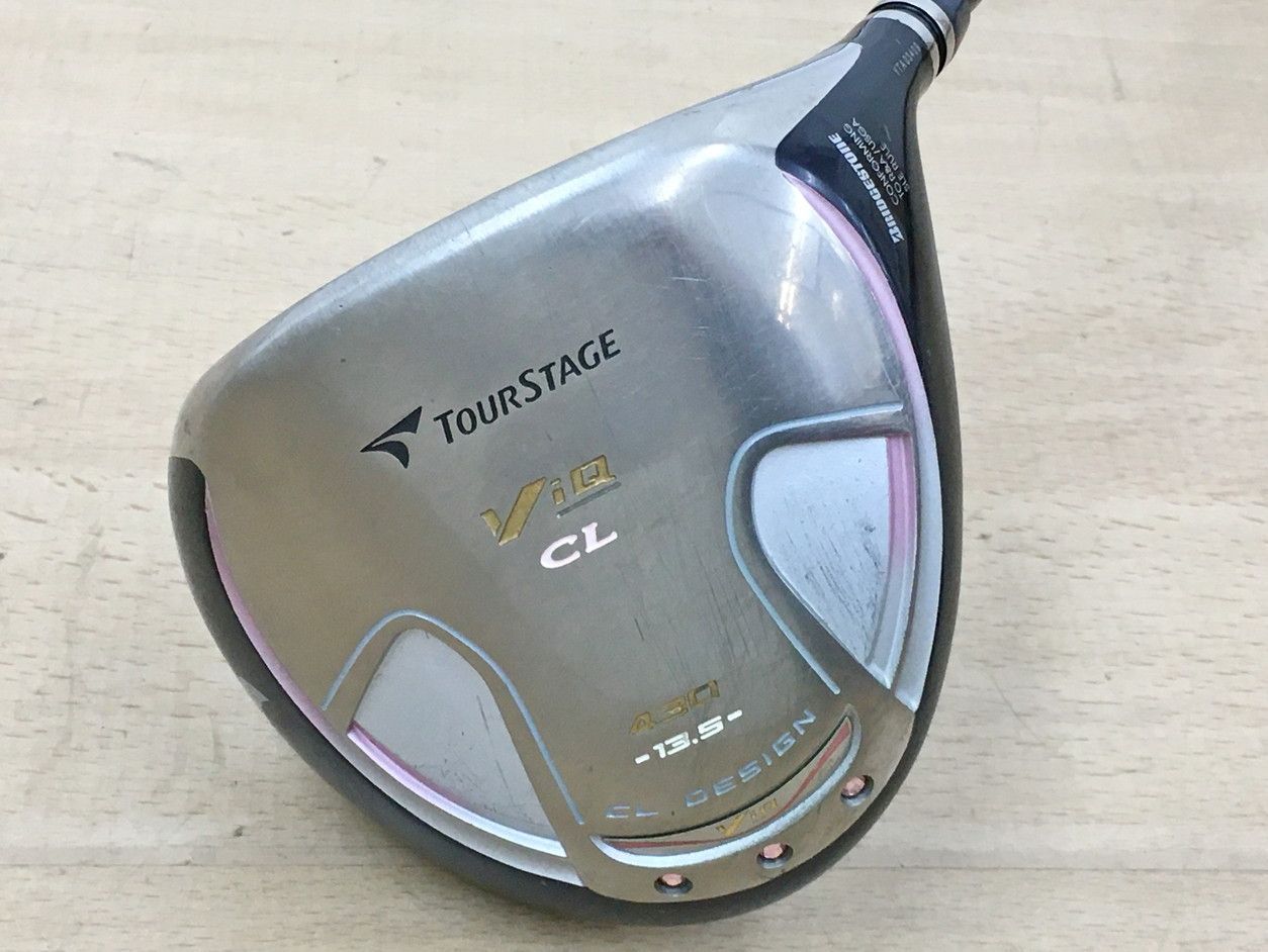 ブリヂストン ゴルフクラブ ドライバー ツアーステージViQ CL 右利き用 FLEX：L レディース シャフト：VD-30 2007年 2507LT205