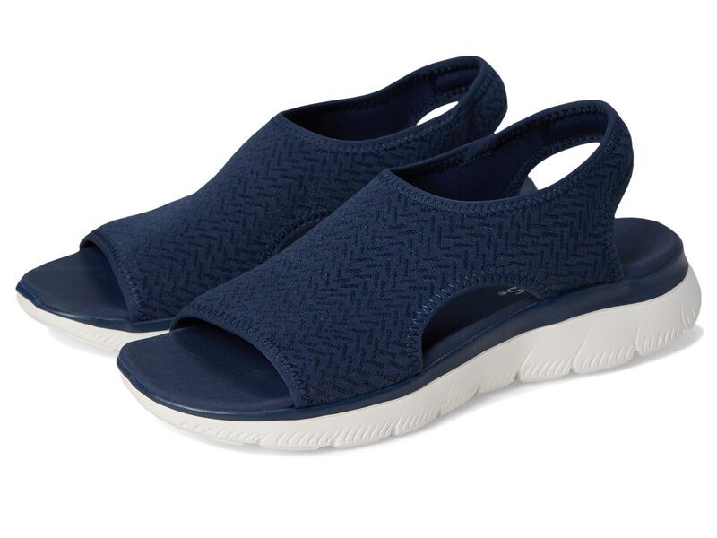 スケッチャーズ レディース シューズ サンダル SKECHERS Summits Outta Here Navy ネイビー