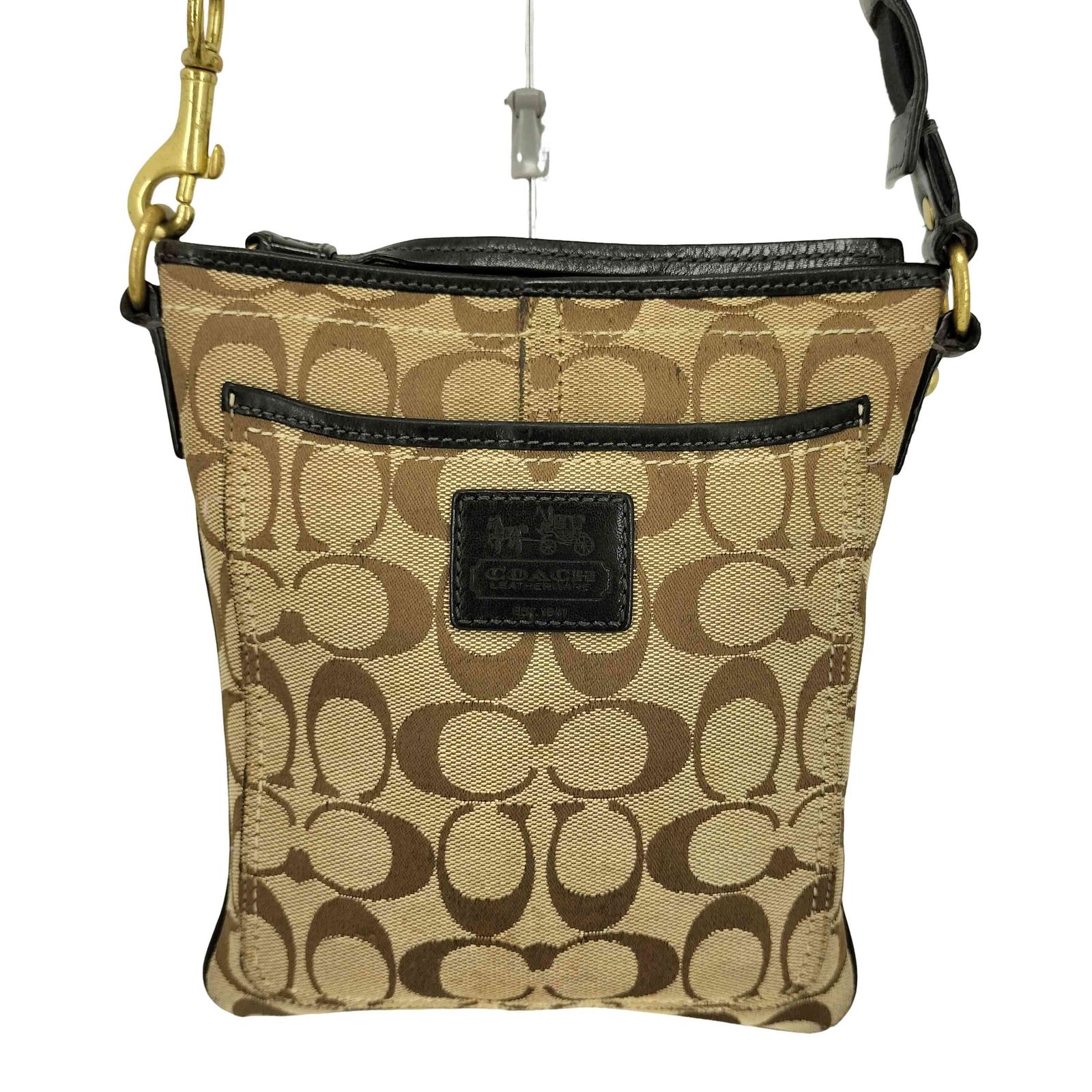 コーチ COACH シグネーチャー クロスボディ ショルダー バッグ