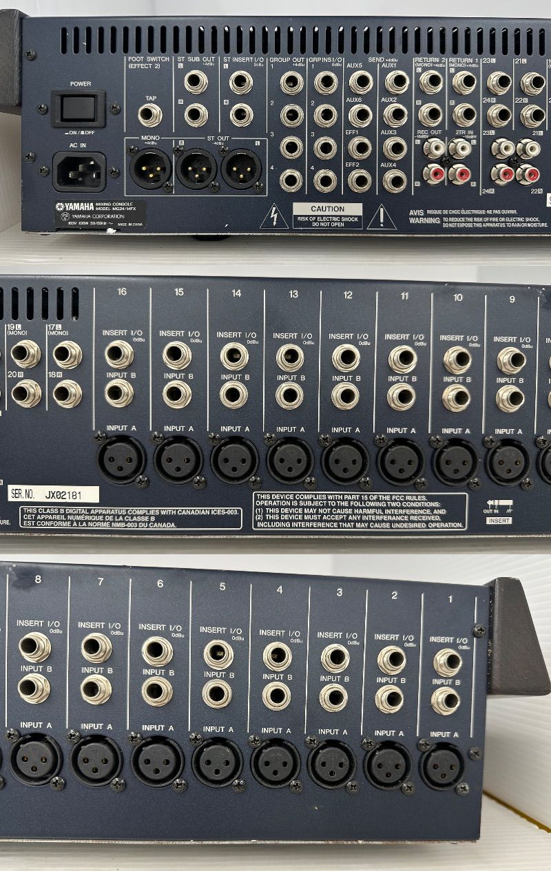 店頭引取限定】ジャンク YAMAHA ヤマハ アナログミキサー ミキシング