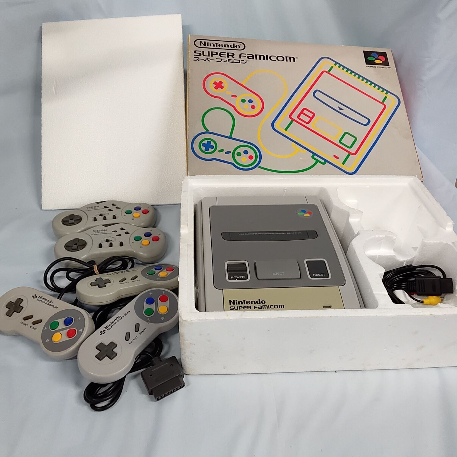 ジャンク ニンテンドー スーパーファミコン 本体1 ＋純正